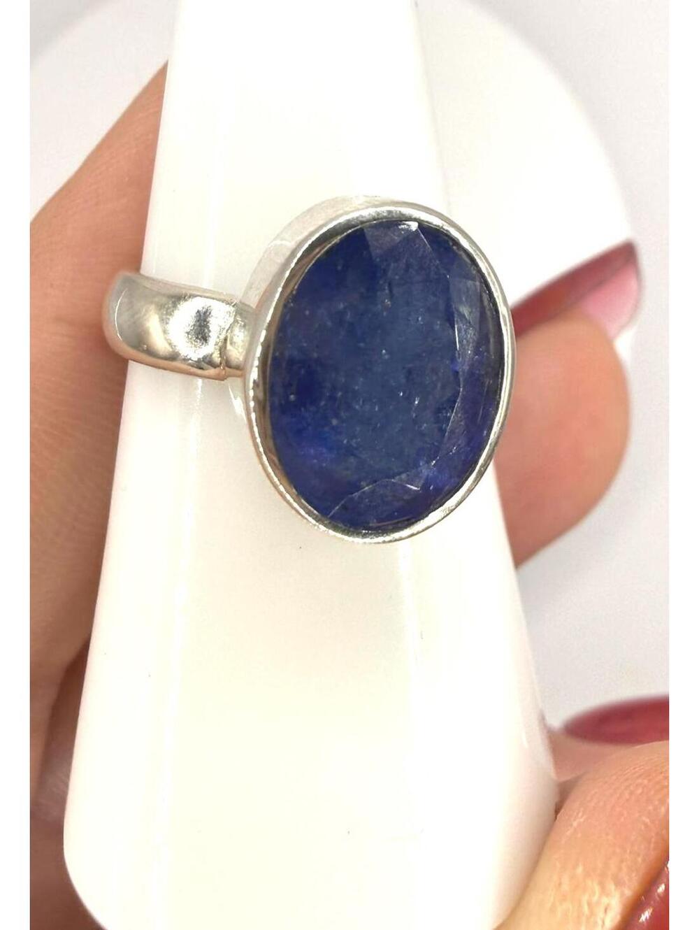 Genuine Tanzanite Ring | Size 7 | Sterling Silver 925 | Rare December Birthstone